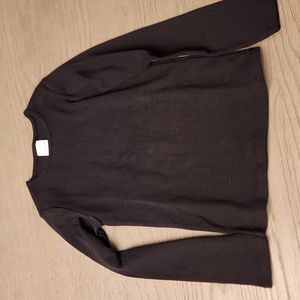 Zara girls long sleeve ribbed t-shirt